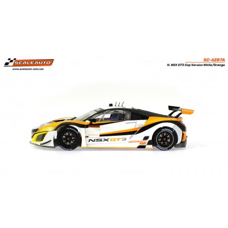 Scaleauto SC-6287A Honda NSX GT3 Cup Blanco Naranja