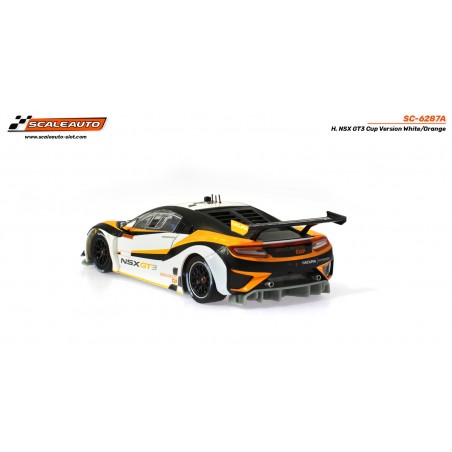 Scaleauto SC-6287A Honda NSX GT3 Cup Blanco Naranja