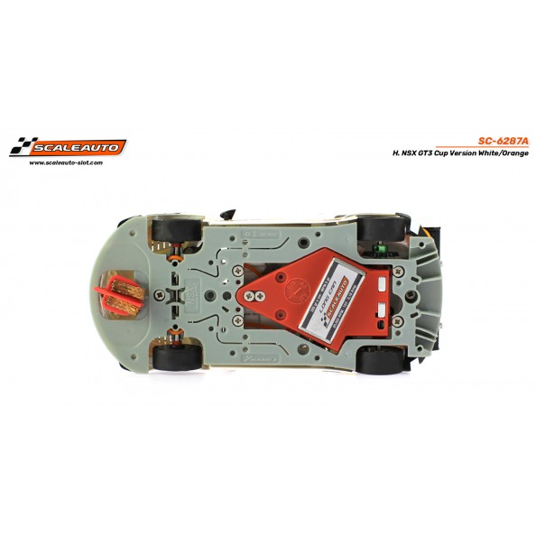 Scaleauto SC-6287A Honda NSX GT3 Cup Blanco Naranja