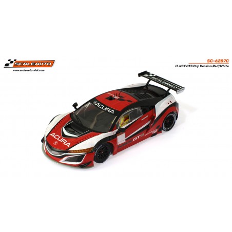 Scaleauto SC-6287C Honda NSX GT3 Cup Rojo Blanco
