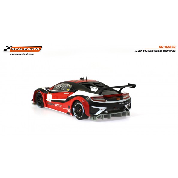 Scaleauto SC-6287C Honda NSX GT3 Cup Rojo Blanco