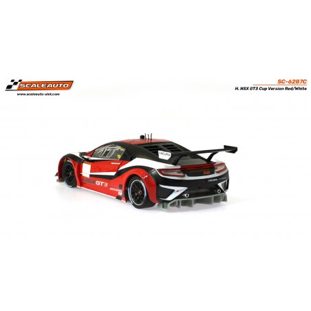 Scaleauto SC-6287C Honda NSX GT3 Cup Rojo Blanco