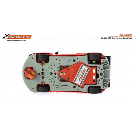 Scaleauto SC-6287C Honda NSX GT3 Cup Rojo Blanco