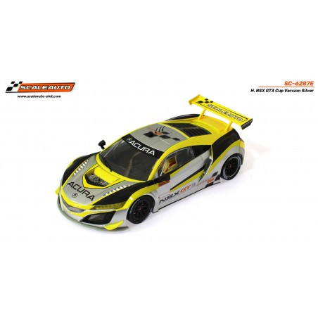 Scaleauto SC-6287E Honda NSX GT3 Cup Plata