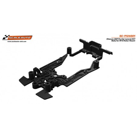 Scaleauto SC-9124G01 Chasis 3DP Lancia 037 Fly soporte RT3