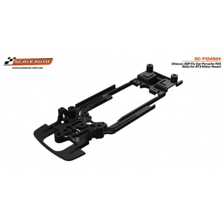 Scaleauto SC-9124G04 Chasis 3DP Porsche 934 Fly soporte RT3