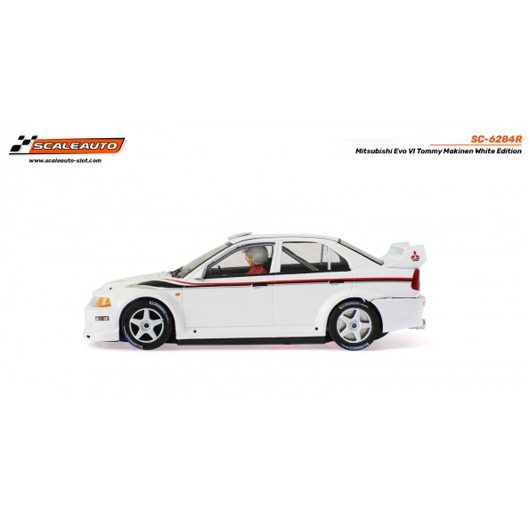 Scaleauto SC-6284R Mitsubishi Evo VI Tommy Makinen White Edition