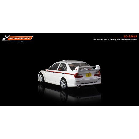 Scaleauto SC-6284R Mitsubishi Evo VI Tommy Makinen White Edition