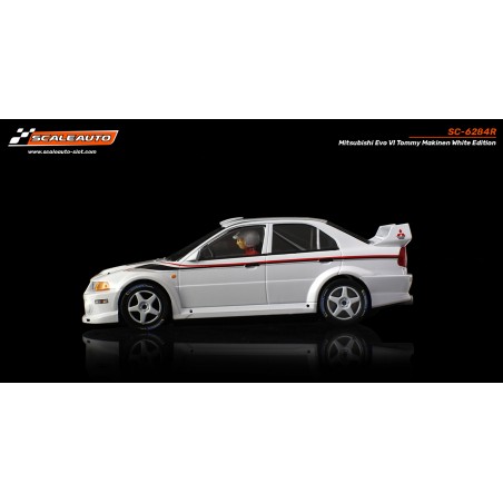 Scaleauto SC-6284R Mitsubishi Evo VI Tommy Makinen White Edition