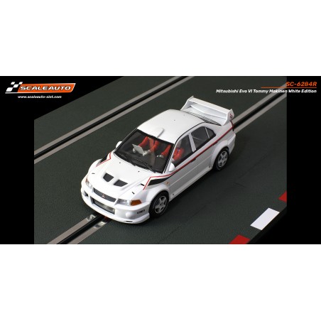 Scaleauto SC-6284R Mitsubishi Evo VI Tommy Makinen White Edition