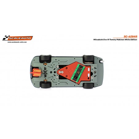 Scaleauto SC-6284R Mitsubishi Evo VI Tommy Makinen White Edition