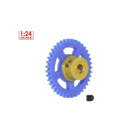 SCALEAUTO SC-1051B CORONA 39 DIENTES M50 NYLON PROCOMP-RS3 1/24