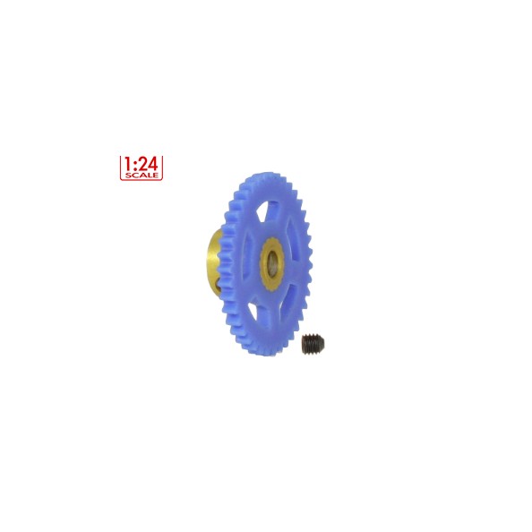 SCALEAUTO SC-1051B CORONA 39 DIENTES M50 NYLON PROCOMP-RS3 1/24