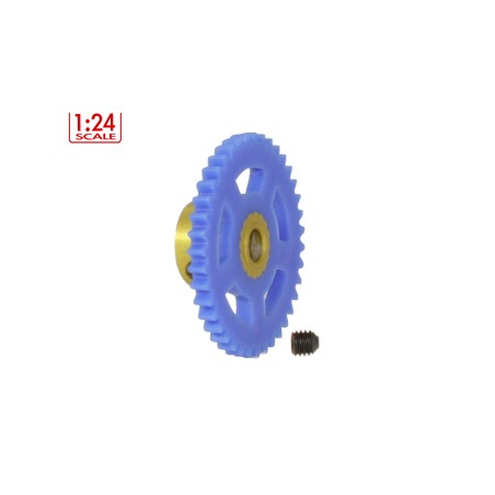 SCALEAUTO SC-1051B CORONA 39 DIENTES M50 NYLON PROCOMP-RS3 1/24