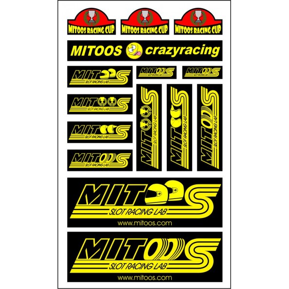 Mitoos M526 Pegatinas Crazy