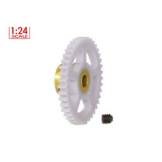 SCALEAUTO SC-1054B CORONA 42 DIENTES M50 NYLON PROCOMP-RS3 1/24 2