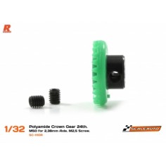 SCALEAUTO SC-1110R CORONA 24 DIENTES EN LINEA NYLON 2