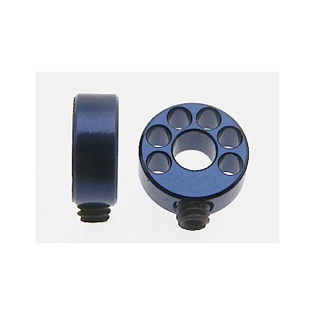 SCALEAUTO SC-1126 TOPE CORONA ALIGERADO 1/24 AZUL ALUMINIO