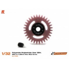 SCALEAUTO SC-1172R CORONA 32DIENTES POLYAMIDE ANGLEWINDER O18mm