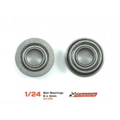SCALEAUTO SC-1331 RODAMIENTO A BOLAS 6x3 CON PESTAÑA 1/24