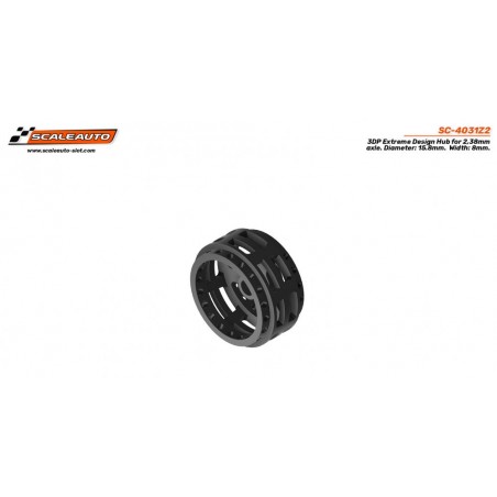 Scaleauto SC-4031Z2 Llanta plástico 3d 15,8x8 extreme design