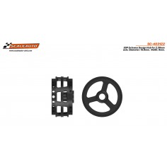 Scaleauto SC-4031Z2 Llanta plástico 3d 15,8x8 extreme design