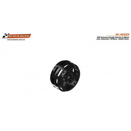 Scaleauto SC-4031Z2 Llanta plástico 3d 15,8x8 extreme design