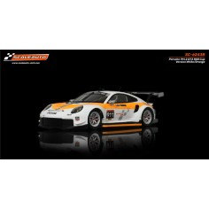 Scaleauto SC-6243B Porsche 991.2 RSR GT3 Cup Version Blanco Naranja