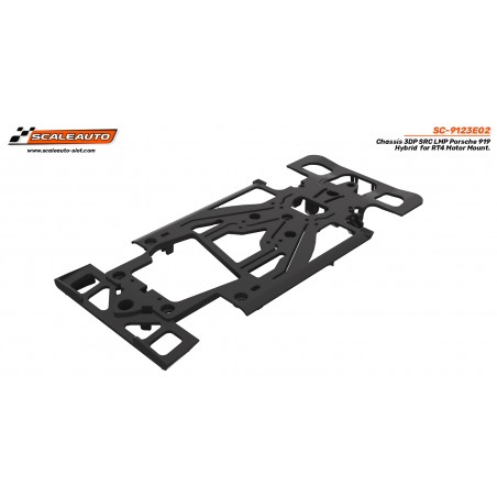Scaleauto SC-9123E02 Chasis 3DP LMP Porsche 919 Hybrid Soporte RT4