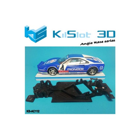 Kilslot KS-AC112 Chasis 3d angular RACE SOFT Ferrari 308 GTB Avant Slot