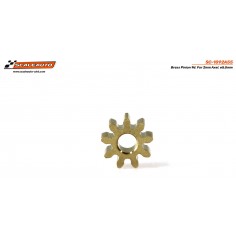 Scaleauto SC-1092A55 Piñón 9 dientes latón diam 5.5mm 2
