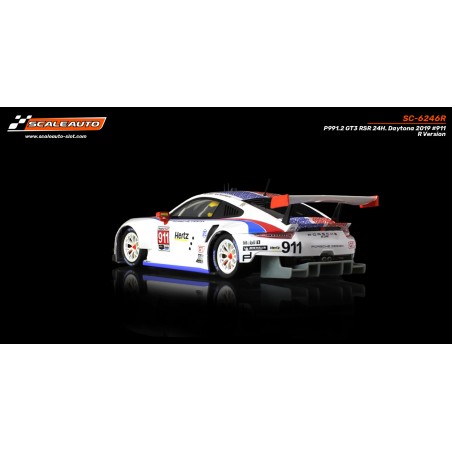 Scaleauto SC-6246R Porsche 991.2 RSR GT3 24h Daytona 2019 n911 R.version
