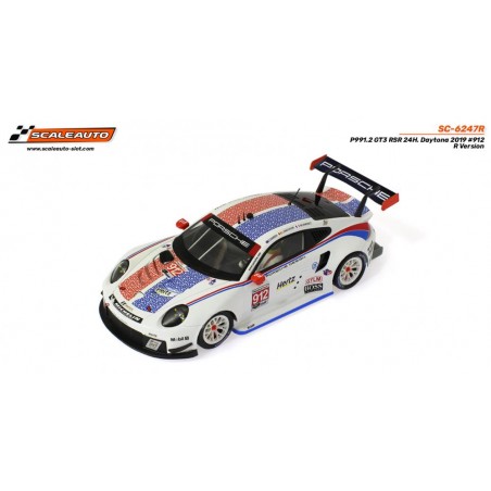 Scaleauto SC-6247R Porsche 991.2 RSR GT3 24h Daytona 2019 n912 R.version