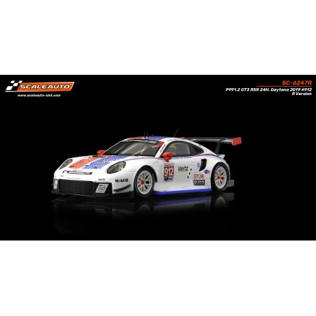 Scaleauto SC-6247R Porsche 991.2 RSR GT3 24h Daytona 2019 n912 R.version