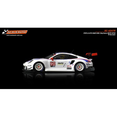 Scaleauto SC-6247R Porsche 991.2 RSR GT3 24h Daytona 2019 n912 R.version
