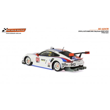 Scaleauto SC-6247R Porsche 991.2 RSR GT3 24h Daytona 2019 n912 R.version