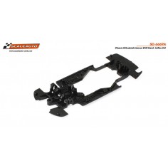 Scaleauto SC-6669A Chasis duro Mitsubishi Lancer EVO