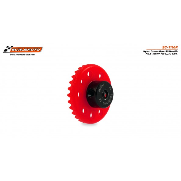 Scaleauto SC-1116R Corona 30 dientes en linea...