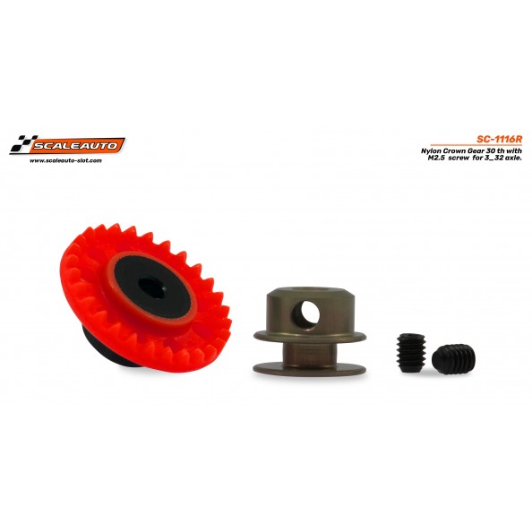 Scaleauto SC-1116R Corona 30 dientes en linea...
