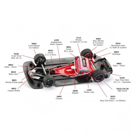 NSR 0313AW Mercedes AMG GT3 EVO kit en blanco AW