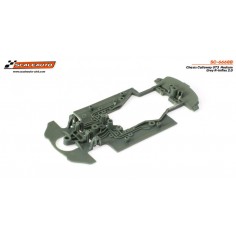 Scaleauto SC-6668B Chasis Callaway GT3 medio gris...