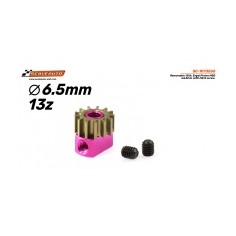 Scaleauto SC-1073E65 Piñón 13 dientes ergal diam 6.5mm
