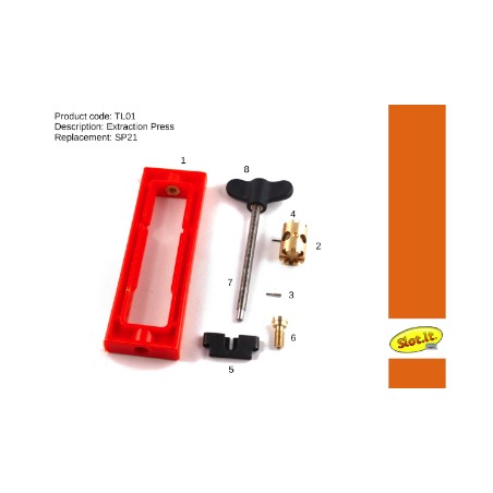 SLOT.IT SI-TL01 EXTRACTOR-CLAVADOR DE PIÑONES PROFESIONAL 2018