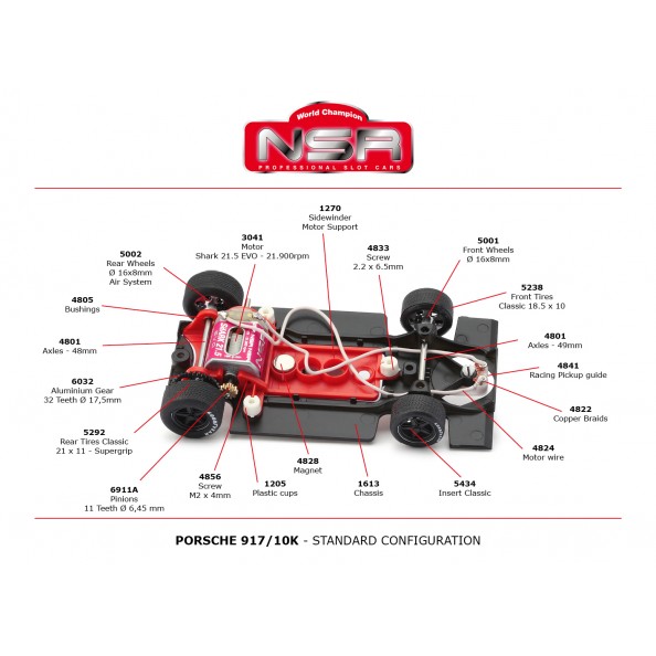 NSR 0330SW Porsche 917/10K Martini n1 1974 Interserie