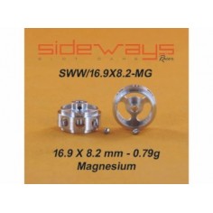 SIDEWAYS RC-SWW1698MG LLANTAS MAGNESIO 16,9x8,2mm ALIGERADAS