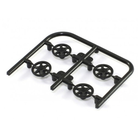 Slot.it SI-PA81 Tapacubos Rays 6 brazos para llantas 15,8-16,5 mm