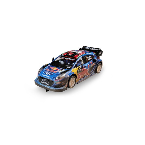 Coche Scalextric Ford Puma WRC Kenya efecto barro