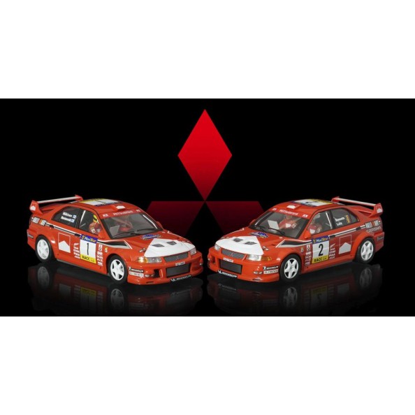 Scaleauto SC-6317PACK Twin Pack Mitsubishi Evo...