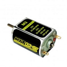 MITOOS M203 MOTOR CAJA CORTA M3 PUNTA GRAFILADA EJE 2mm