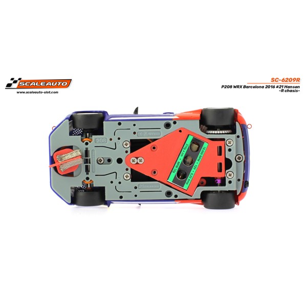 Scaleauto SC-6208R Peugeot 208 WRX Barcelona...